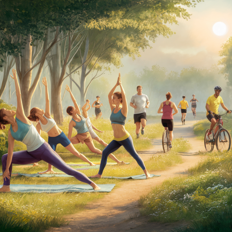 Connecting with Nature through Outdoor Fitness Activities