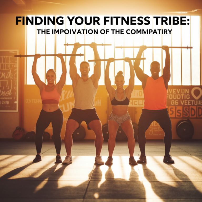 Finding Your Fitness Tribe: The Importance of Community